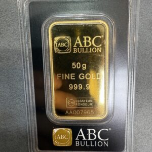 50g ABC Bullion Gold Minted Tablet 999.9