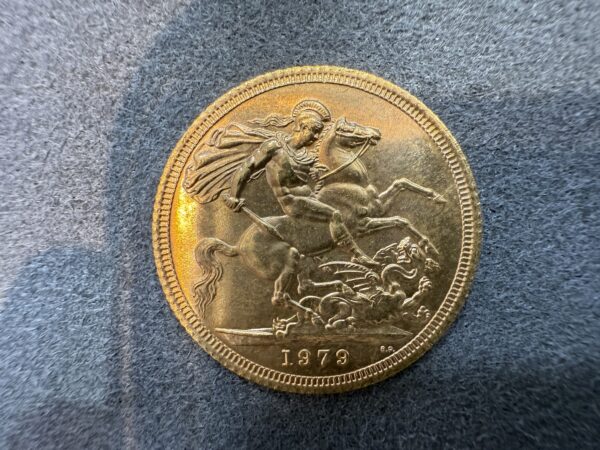 1979 Gold Full Sovereign Coin Elizabeth II