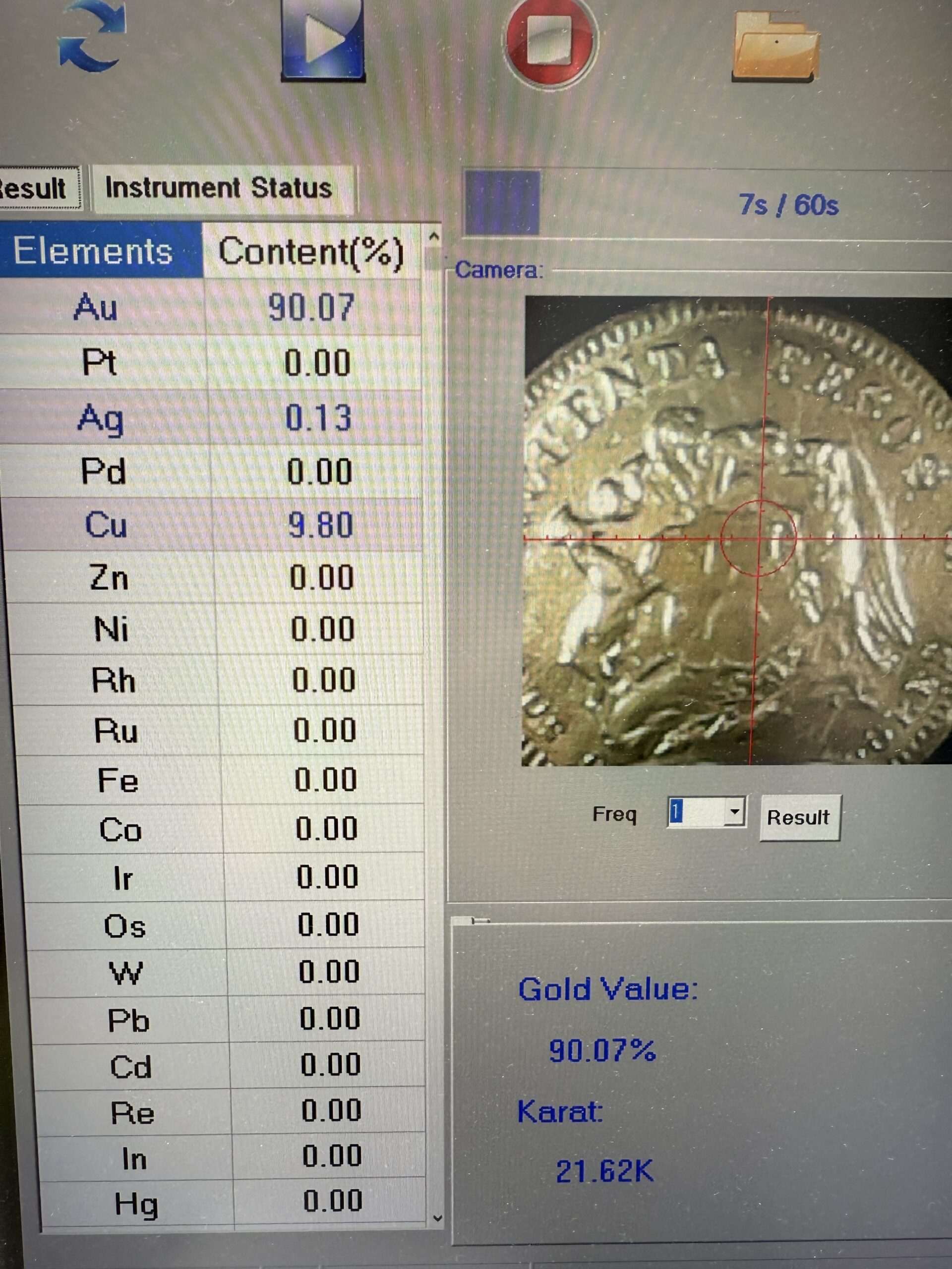 1958 Chilean 50 Pesos Gold Coin - Image 5